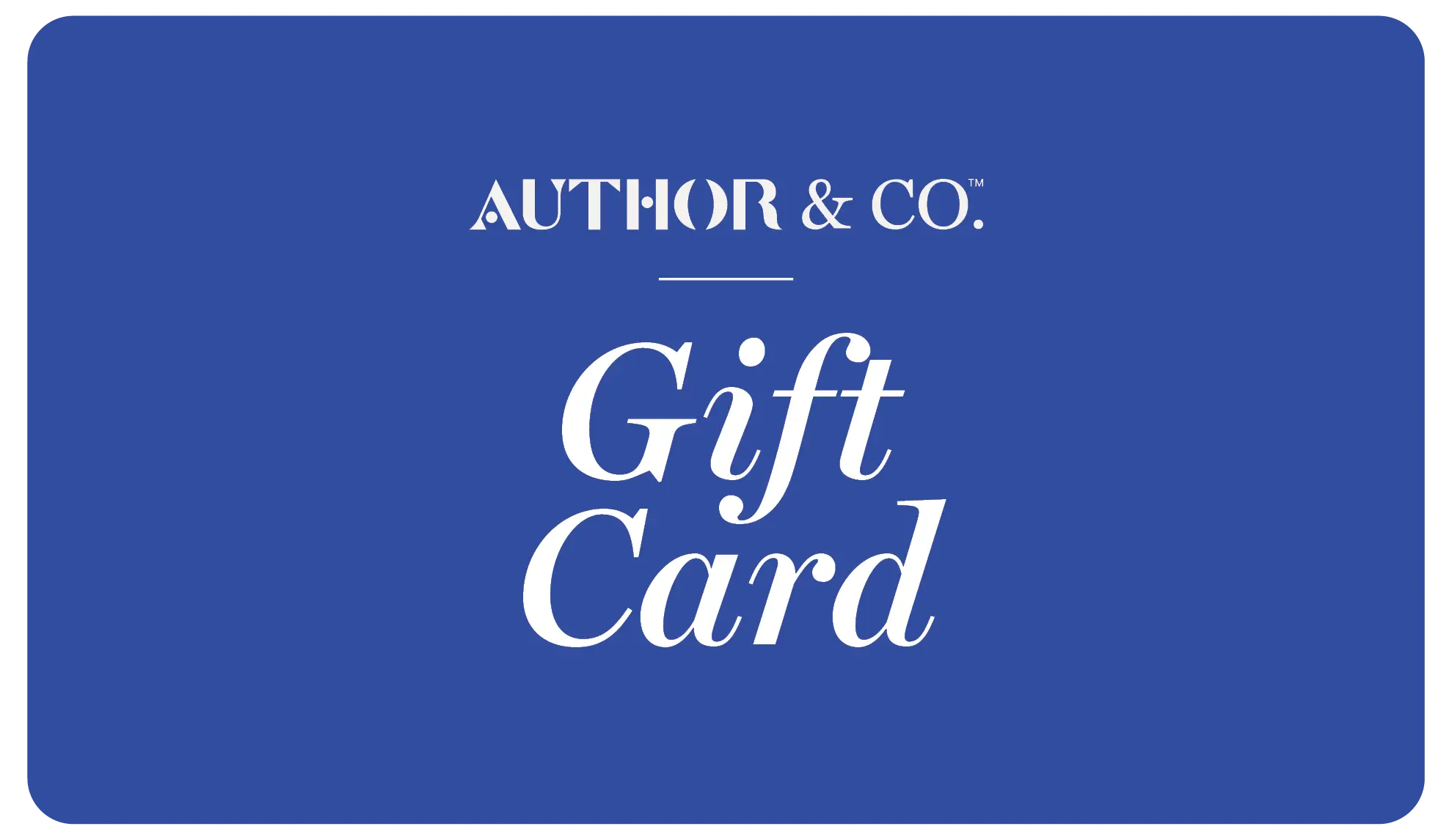 Author & Co. Gift Card