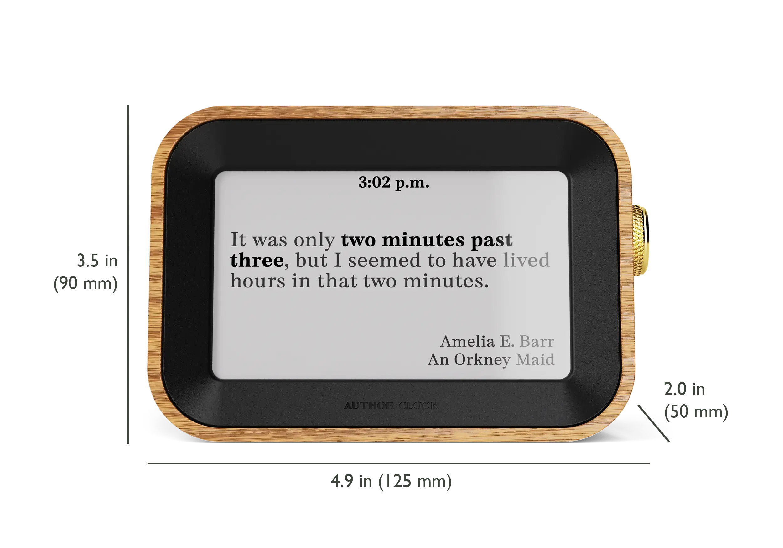 Author Clock - Thumbnail 2